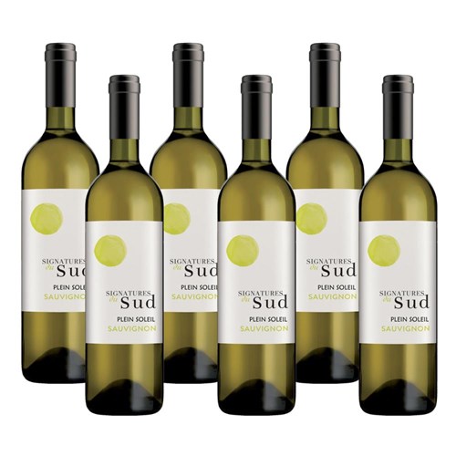 Case of 6 Signatures de Sud Sauvignon Blanc 75cl White Wine